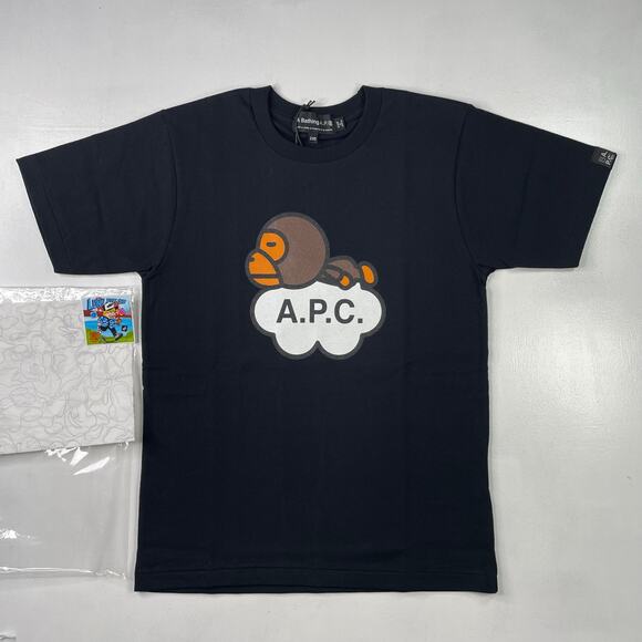 BAPE x A.P.C Baby Milo Cloud Tee Women's 2XS - Picture 1 of 10